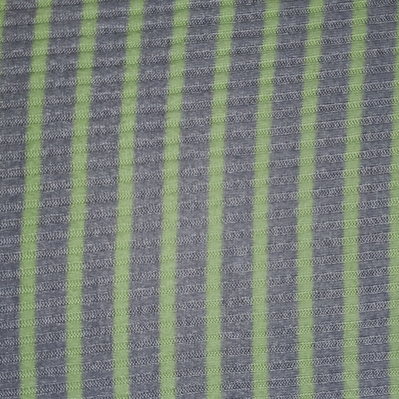 Gray and green striped  American Eagle sweater - Picture 2 of 3